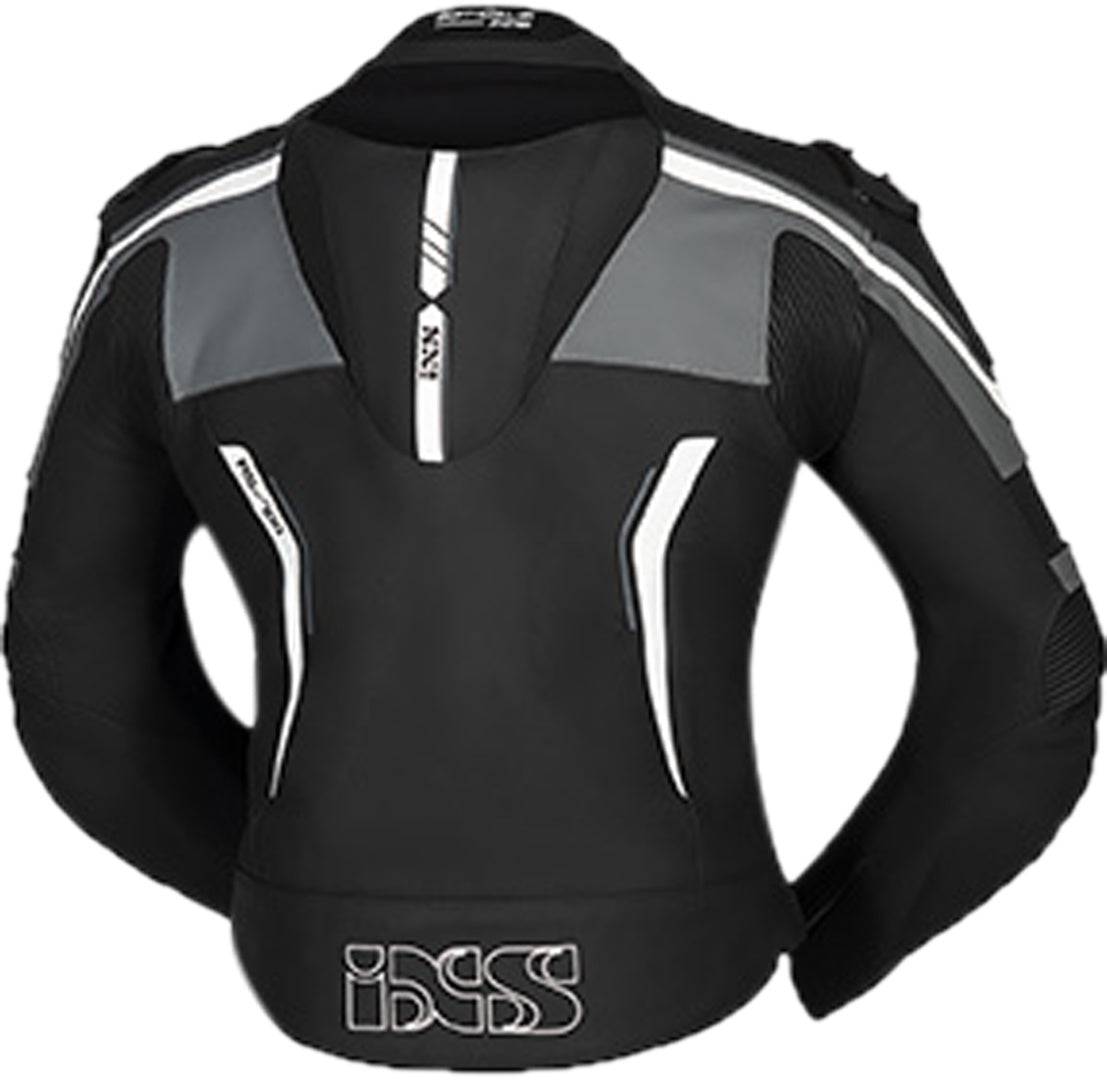 iXS Kombi Sport LD RS-700 2pc schwarz-grau-weiss