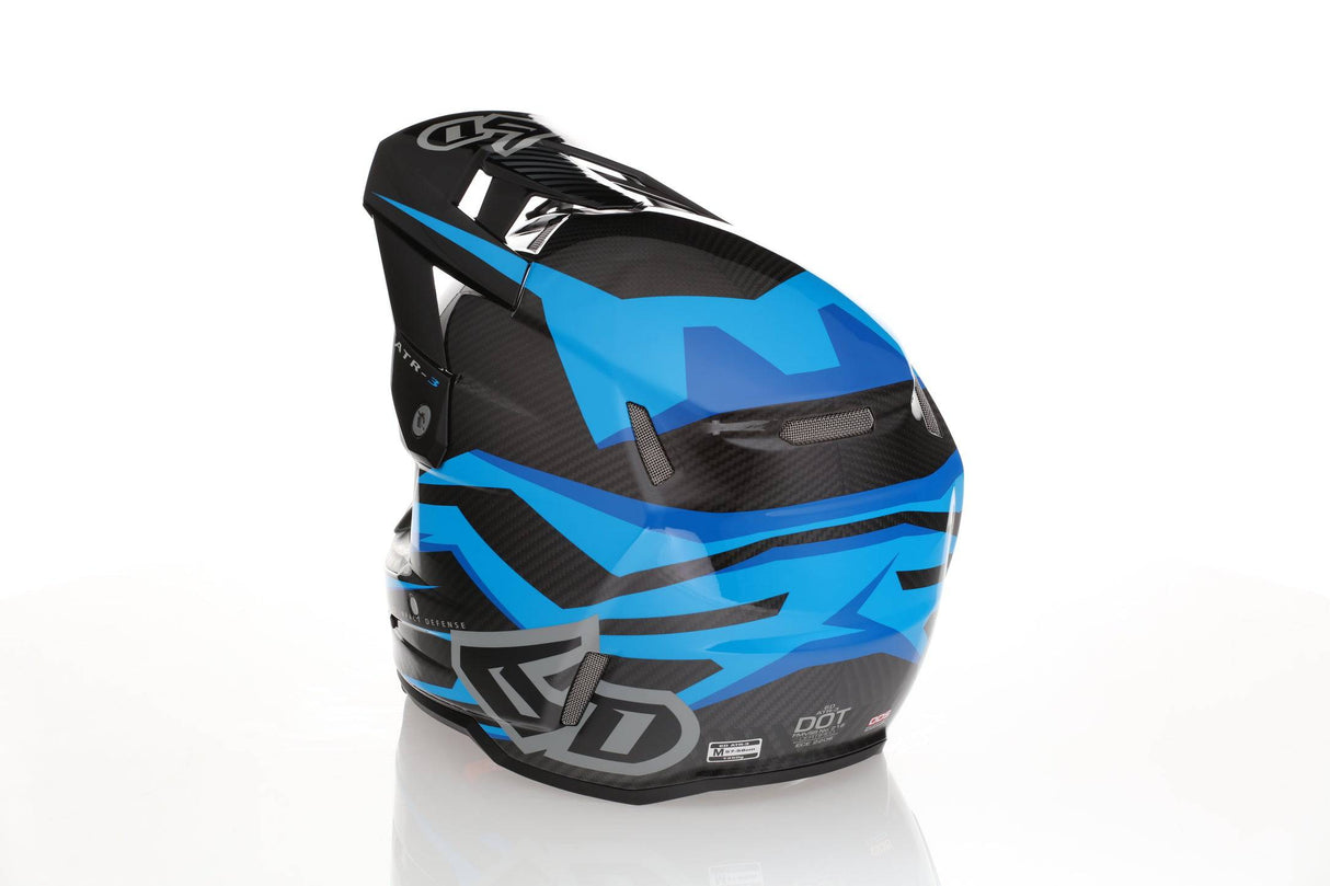 6D ATR-3 Rival Gloss Cyan FIM