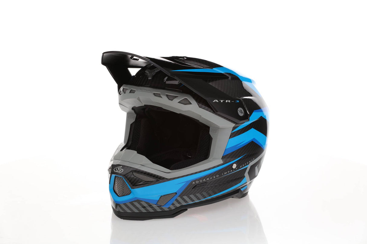 6D ATR-3 Rival Gloss Cyan FIM