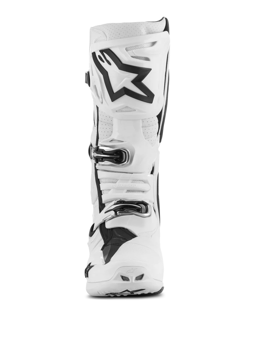Alpinestars Tech 10 Supervented Motocross Stiefel Weiß