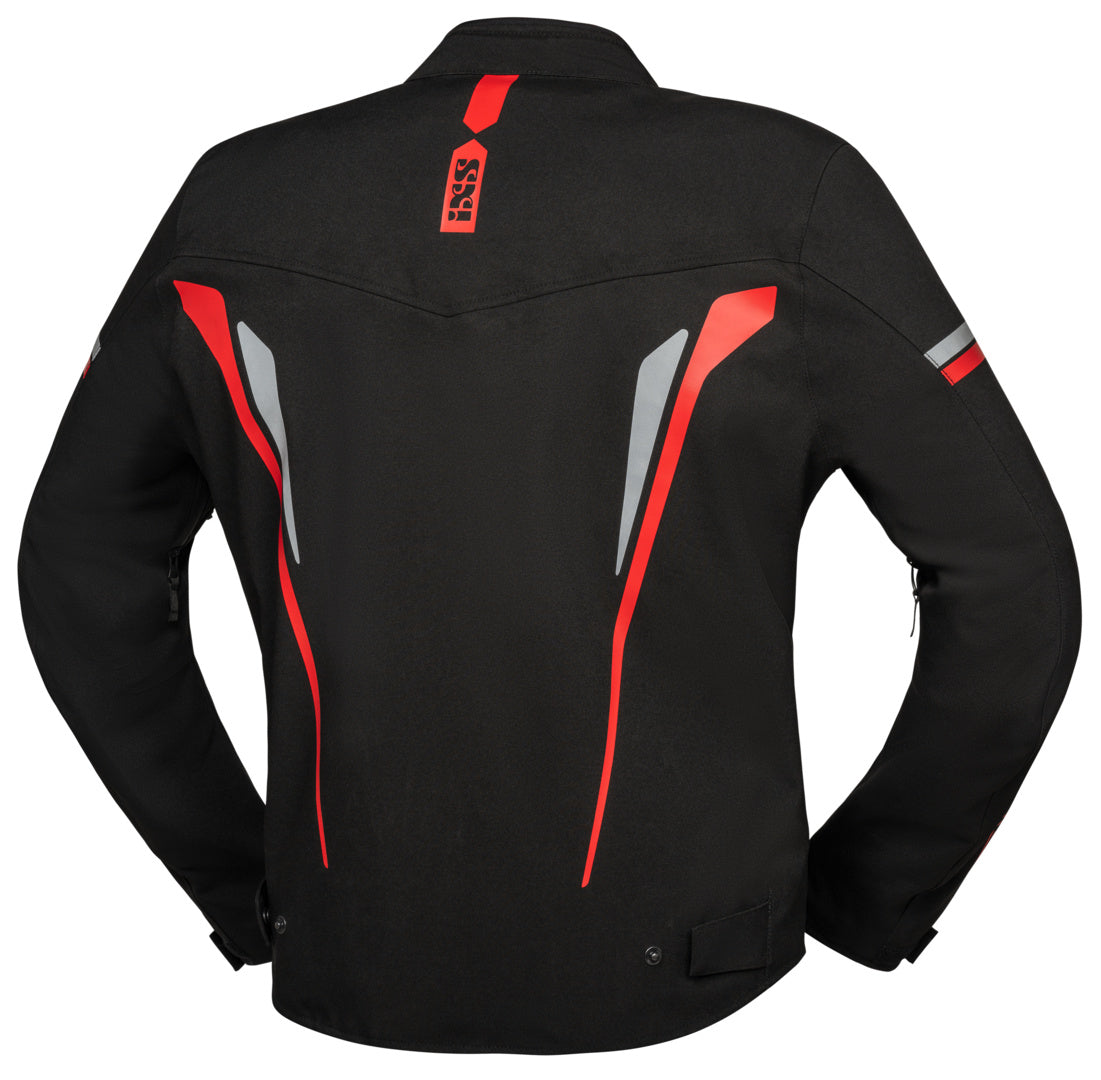 iXS Sport Jacke TS-Pro ST+ schwarz-rot
