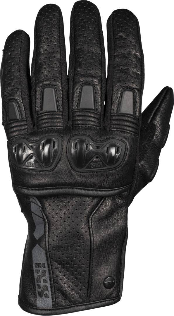 iXS Damen Handschuhe Sport Talura 3.0 in Schwarz, sportliche Handschuhe für Damen, detailreiche Nahaufnahme