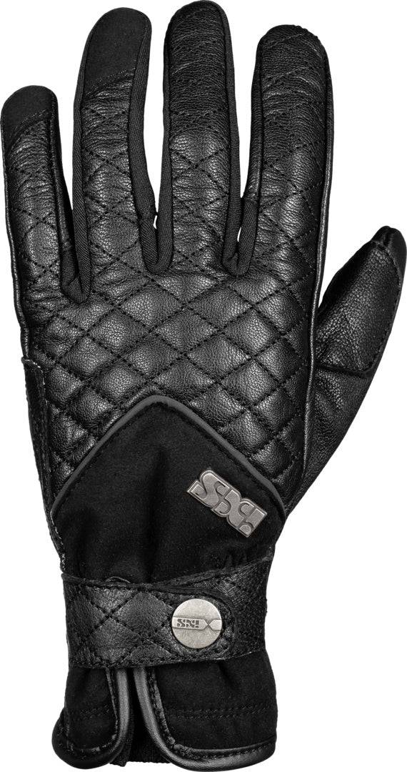 Schwarze Damen-Handschuhe iXS Classic Roxana 2.0 aus weichem Material, bequem und stilvoll für den Alltag.