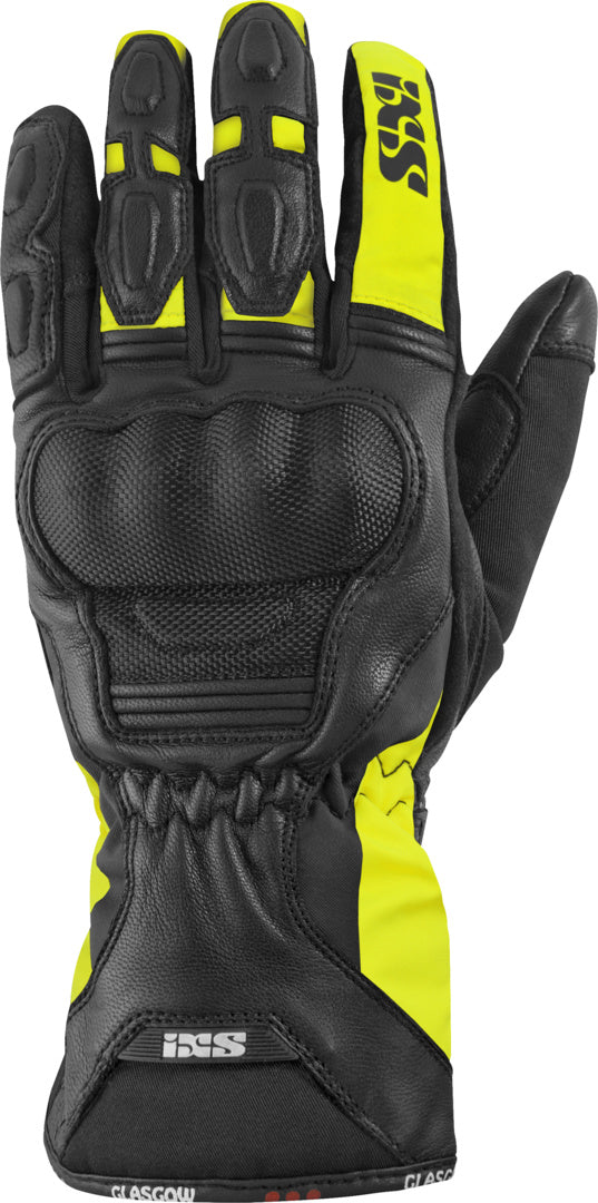 iXS Tour Handschuhe Glasgow-ST schwarz-gelb