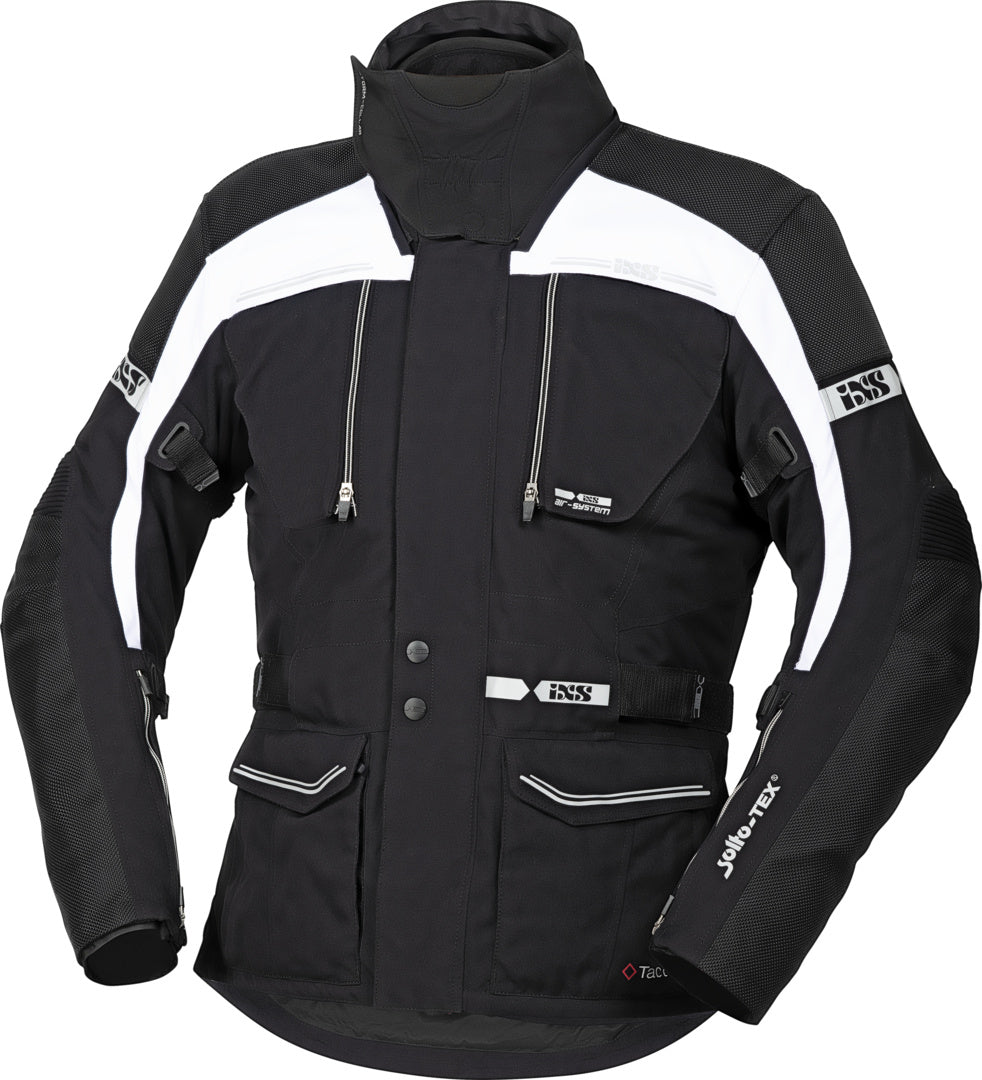 iXS Jacke Tour Traveller-ST schwarz-weiss