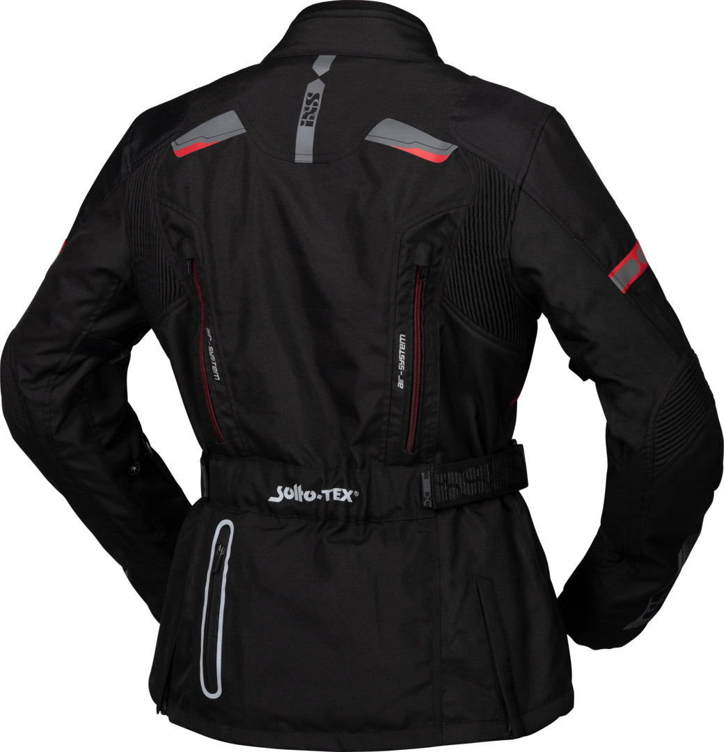 iXS Damen Jacke Tour Liz-ST schwarz-rot