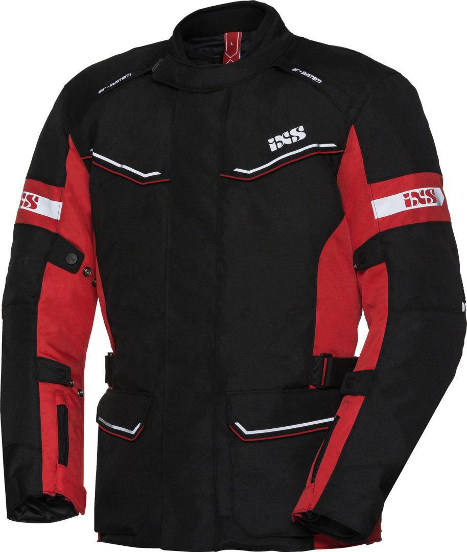 iXS Damen Jacke Tour Evans ST schwarz-rot