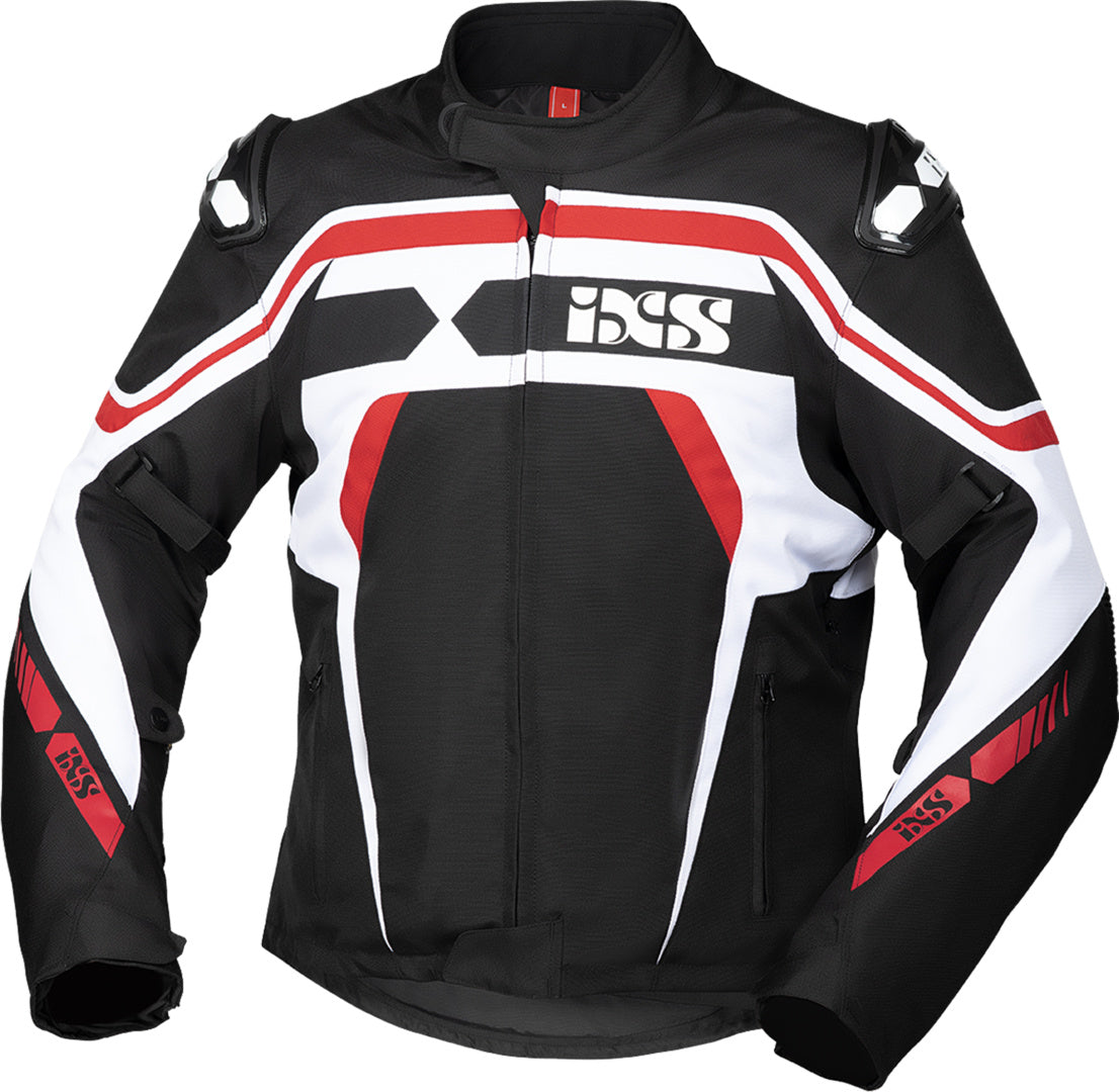 iXS Jacke Sport RS-700-ST schwarz-weiss-rot