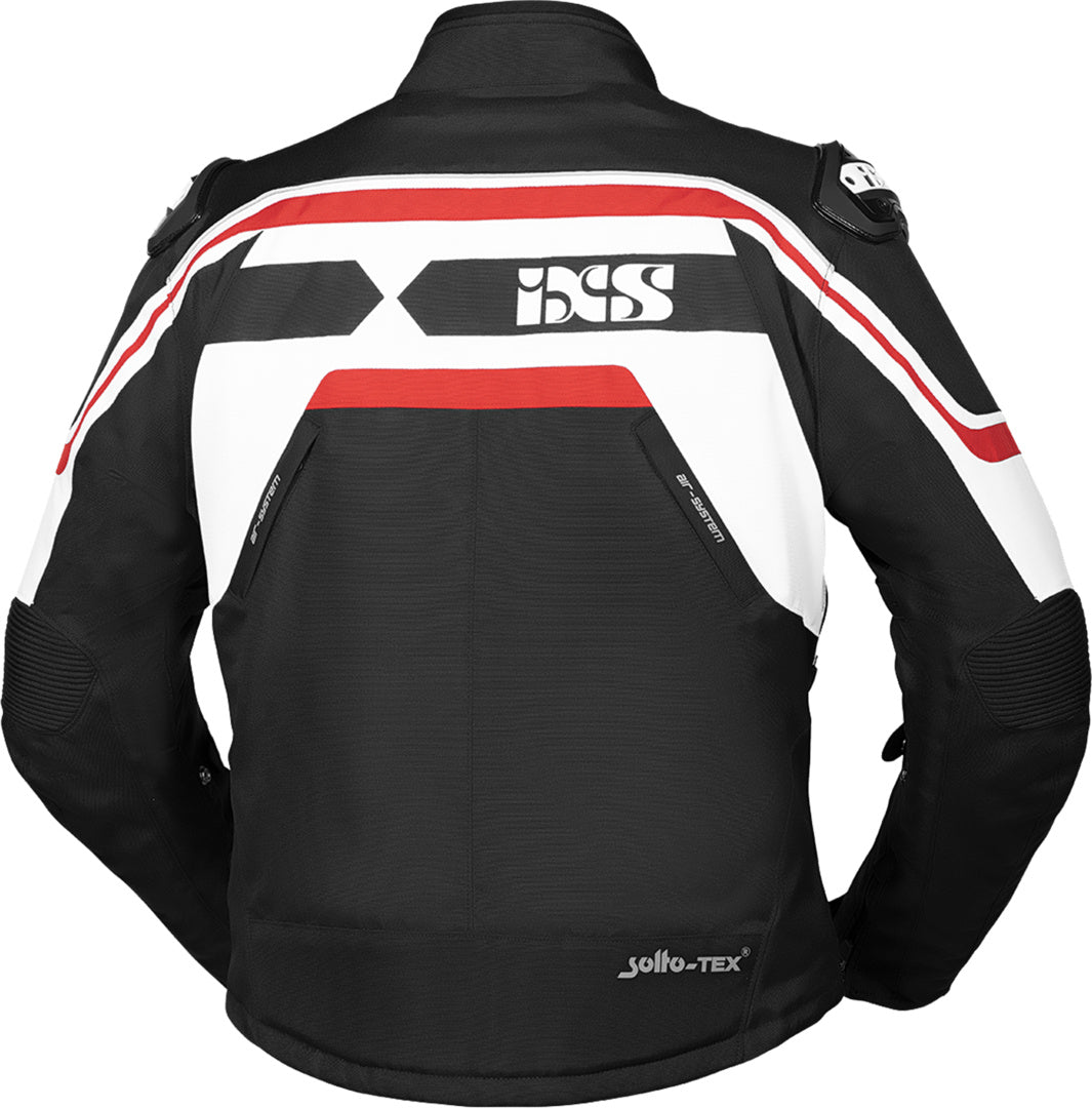 iXS Jacke Sport RS-700-ST schwarz-weiss-rot