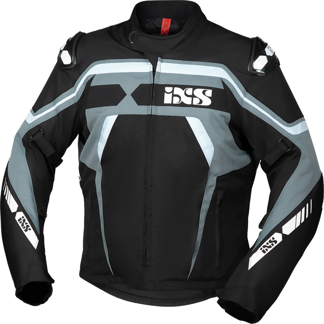 iXS Jacke Sport RS-700-ST schwarz-grau-weiss