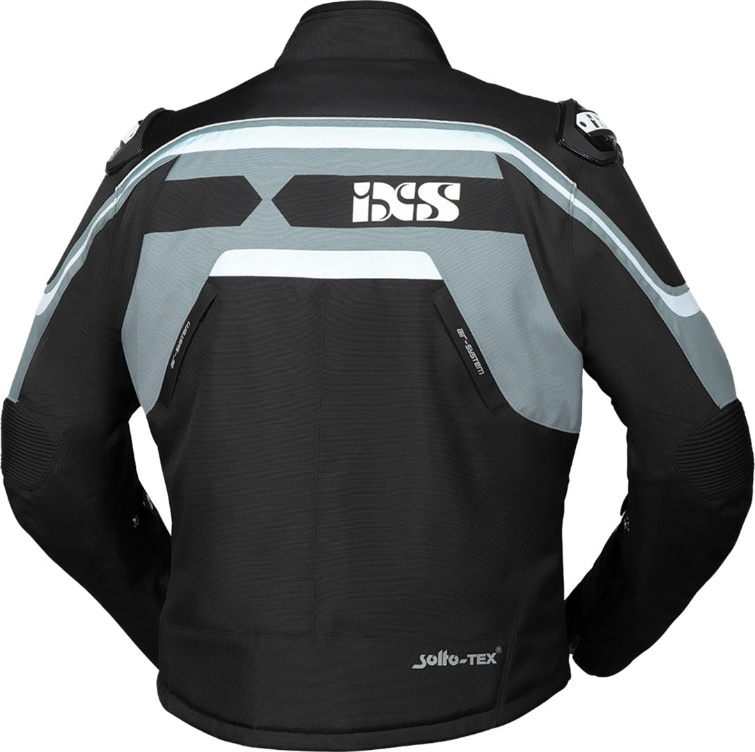 iXS Jacke Sport RS-700-ST schwarz-grau-weiss
