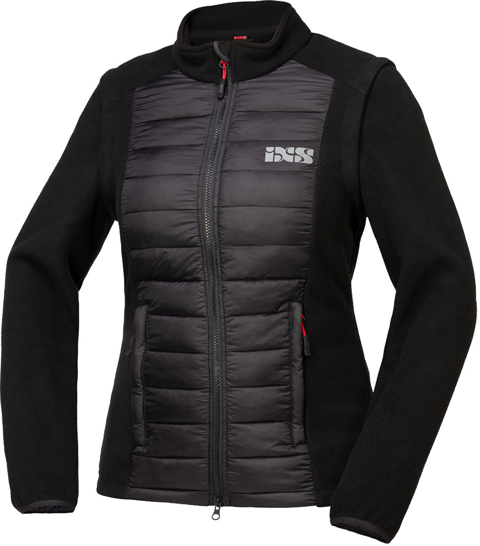 iXS Team Damen Jacke Zip-Off schwarz