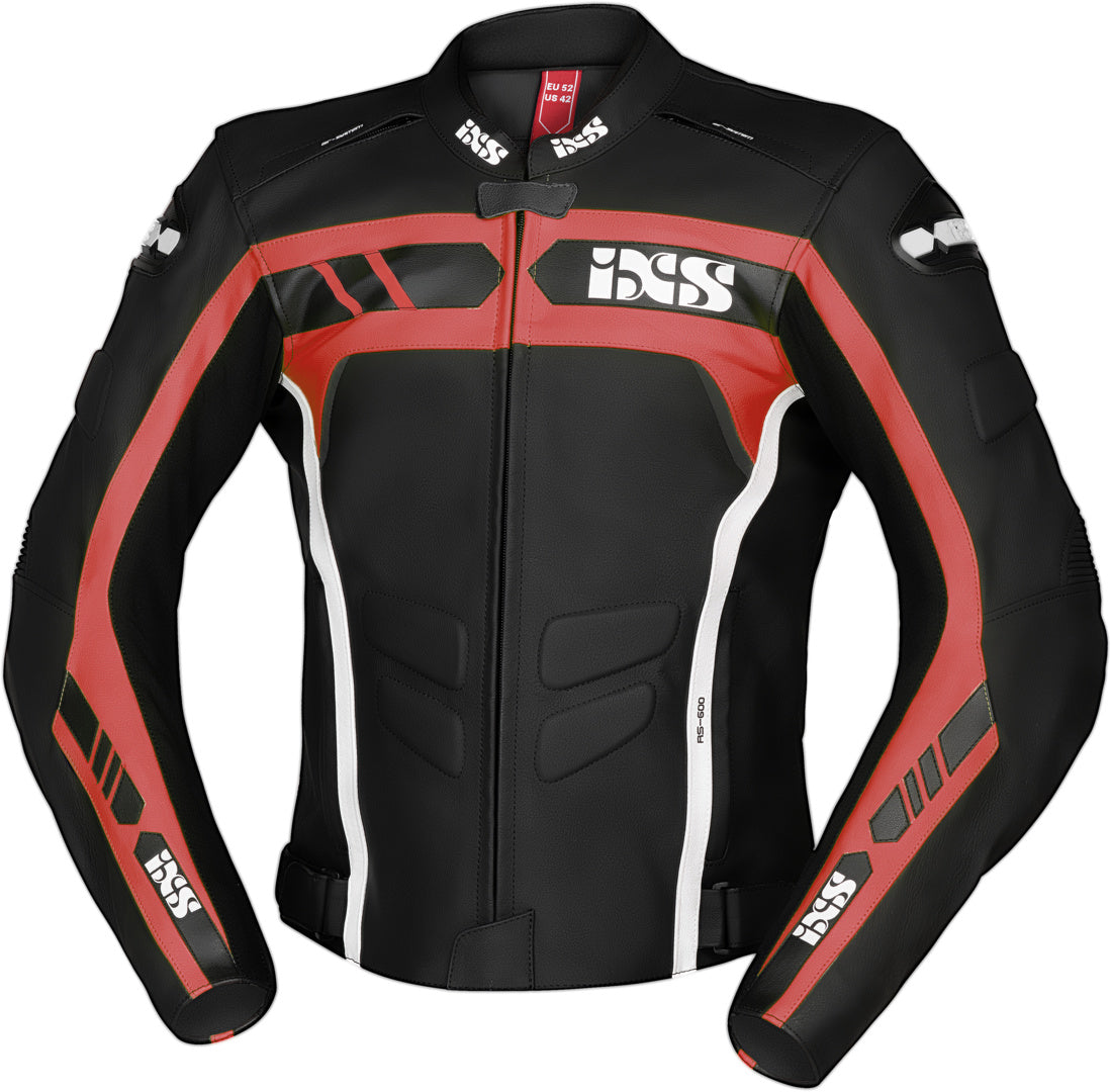 iXS Jacke Sport LD RS-600 1.0 schwarz-rot-weiss