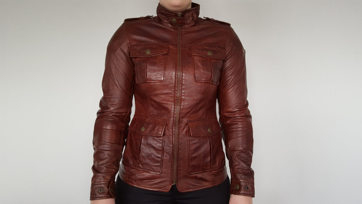 iXS Jacke Josy braun 40D
