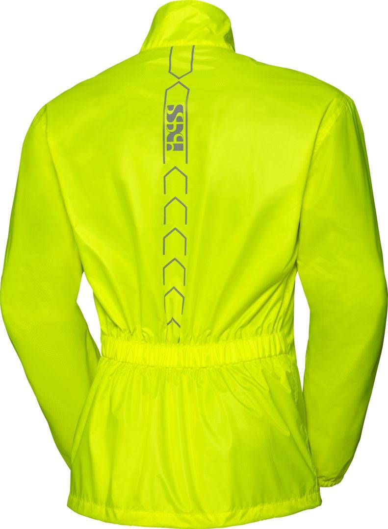 iXS Regenjacke Nimes 3.0 in leuchtendem Gelb, wasserdichte Regenbekleidung, ideal für nasse Wetterbedingungen