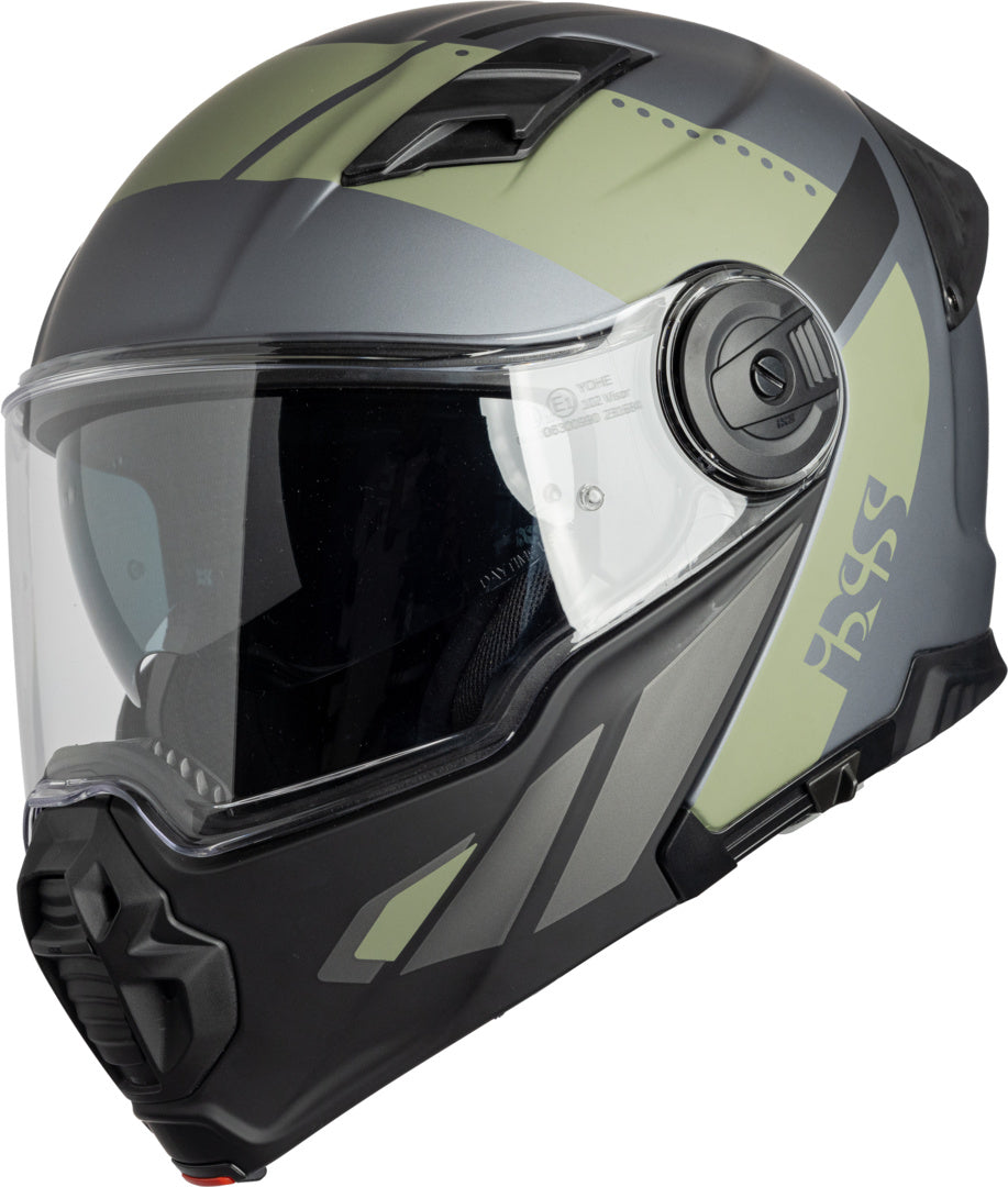iXS Klapphelm Venture 1.0 matt schwarz-anthrazit-olive