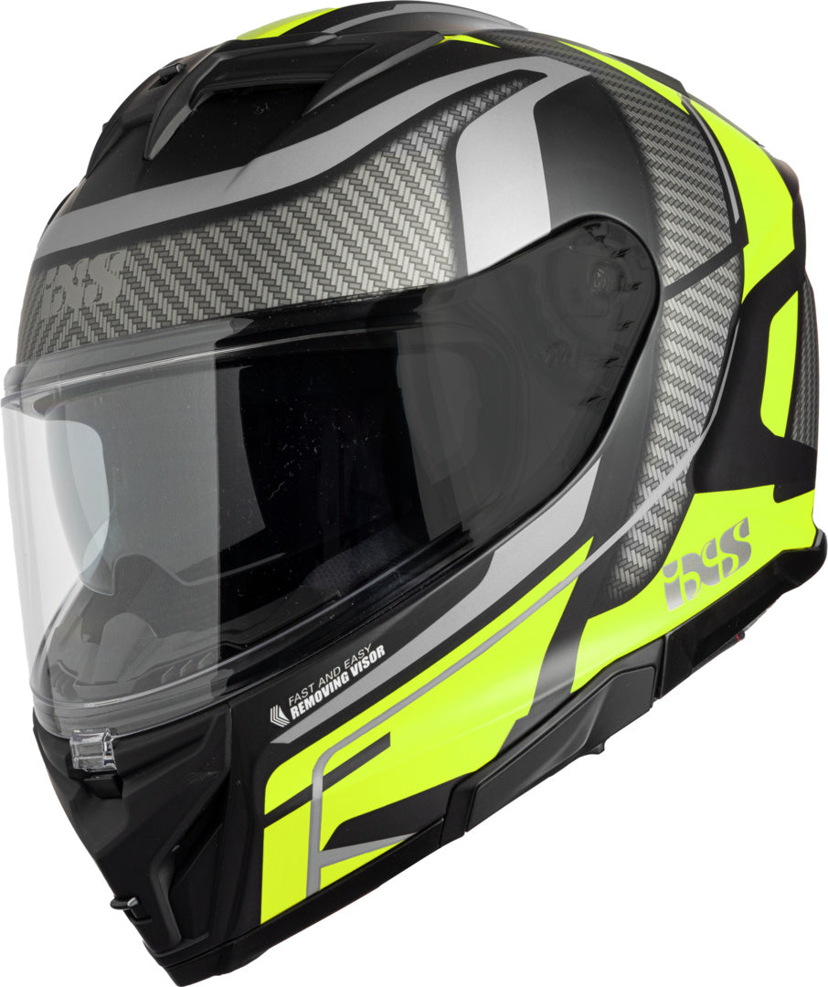iXS Integralhelm iXS912 SV 2.0 Blade schwarz-fluo gelb