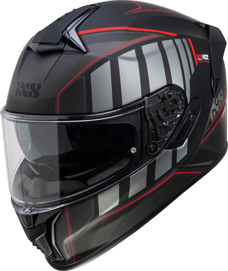 iXS Integralhelm iXS422 FG 2.16 SV schwarz matt-rot