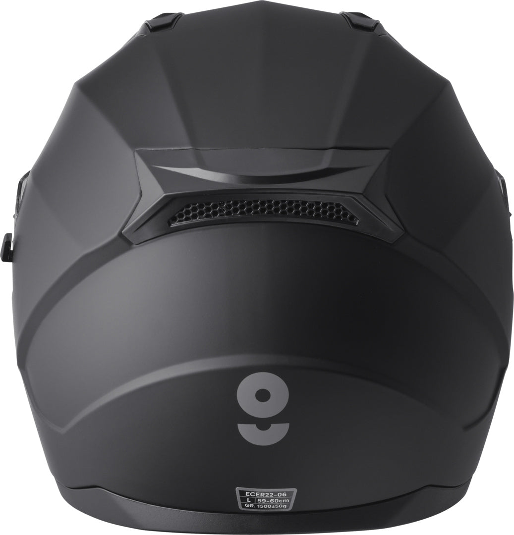 Gms Integralhelm Hexago matt schwarz