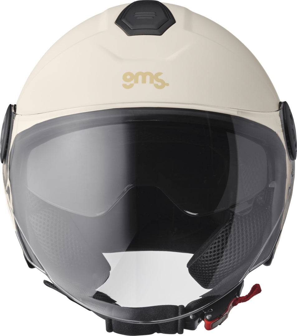 GMS Jethelm Gelato Vaniglia, leichter Jethelm mit cremigem Vanillegeschmack, bequemes Design und stylischer Look.