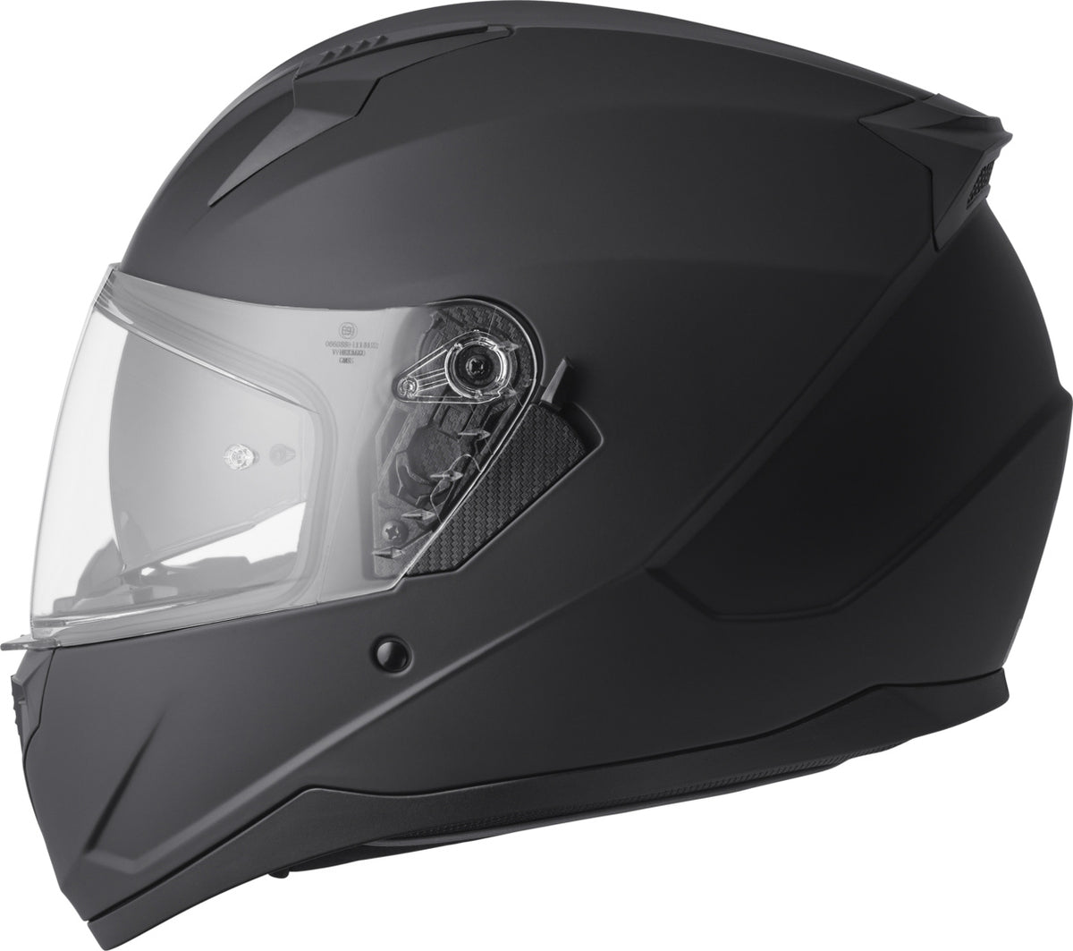 Gms Integralhelm Hexago matt schwarz