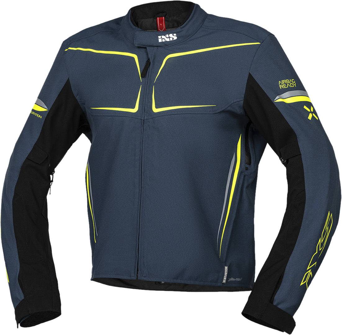 iXS Sport Jacke TS-Pro ST+ blau-neongelb