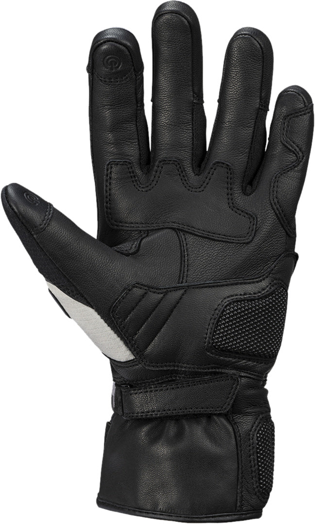 iXS Montevideo-ST Kurzhandschuhe schwarz-hellgrau