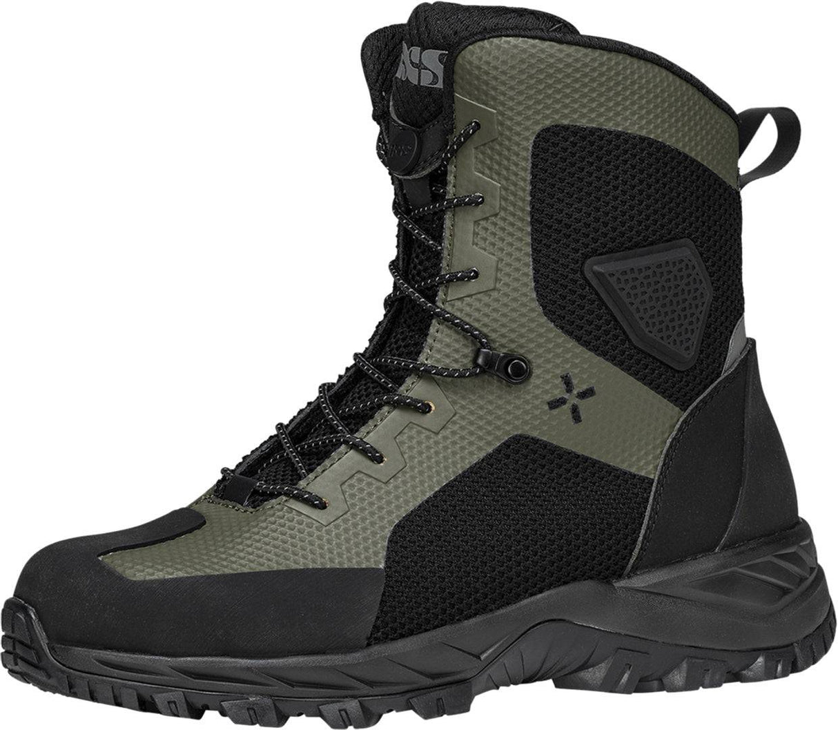 iXS Venture-Air 1.0 Stiefel in Oliv und Schwarz mit robustem Design und atmungsaktiver Oberfläche für Outdoor-Aktivitäten