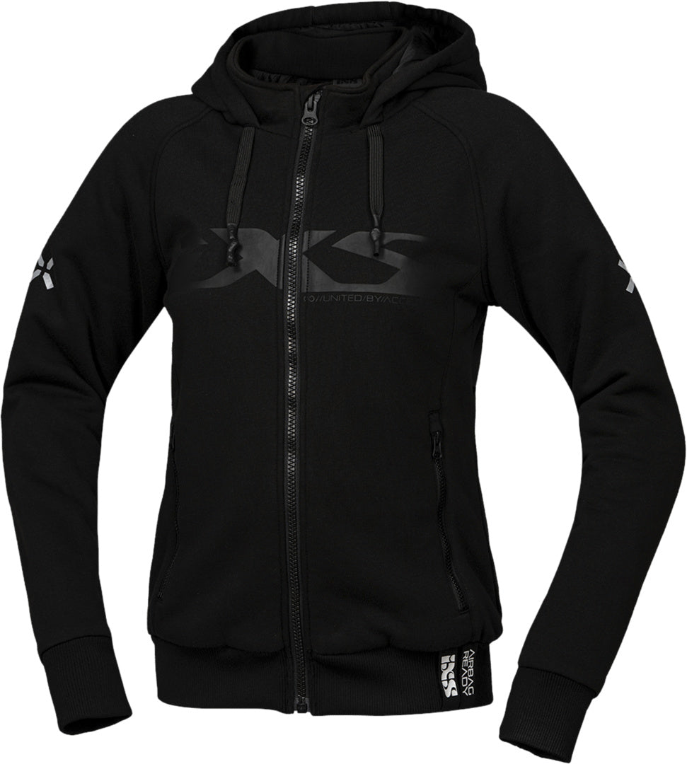 iXS Damen Rapid 1.0 Hoodie schwarz