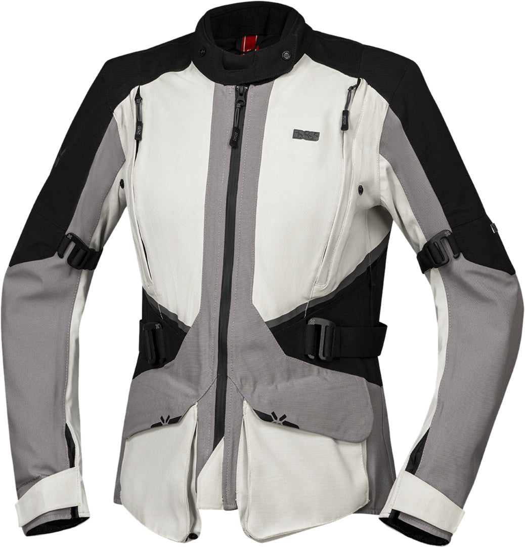 iXS Damen Tourster-STX 1.0 Laminatjacke hellgrau-grau