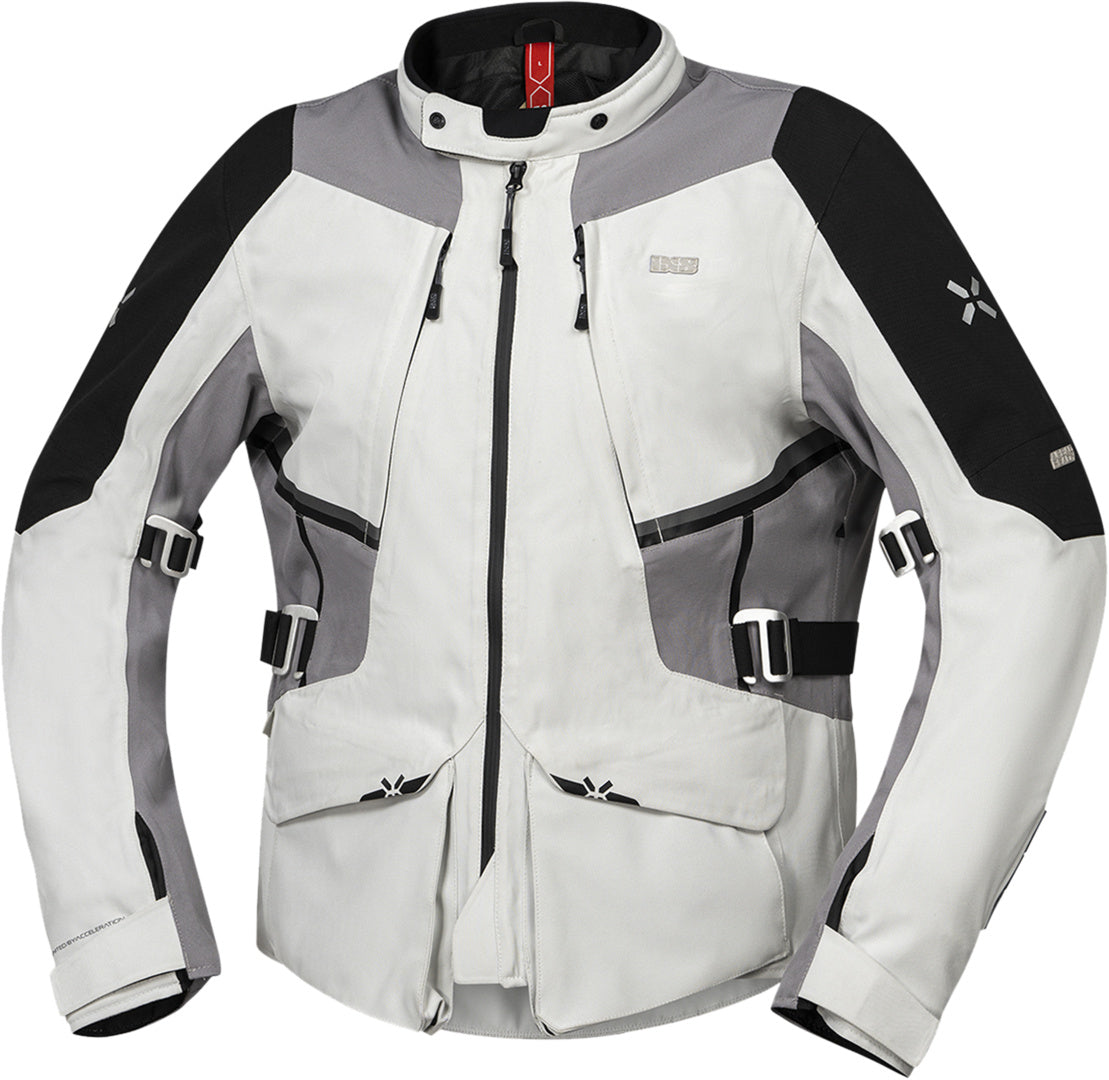 iXS Tourster-STX 1.0 Laminatjacke hellgrau-grau
