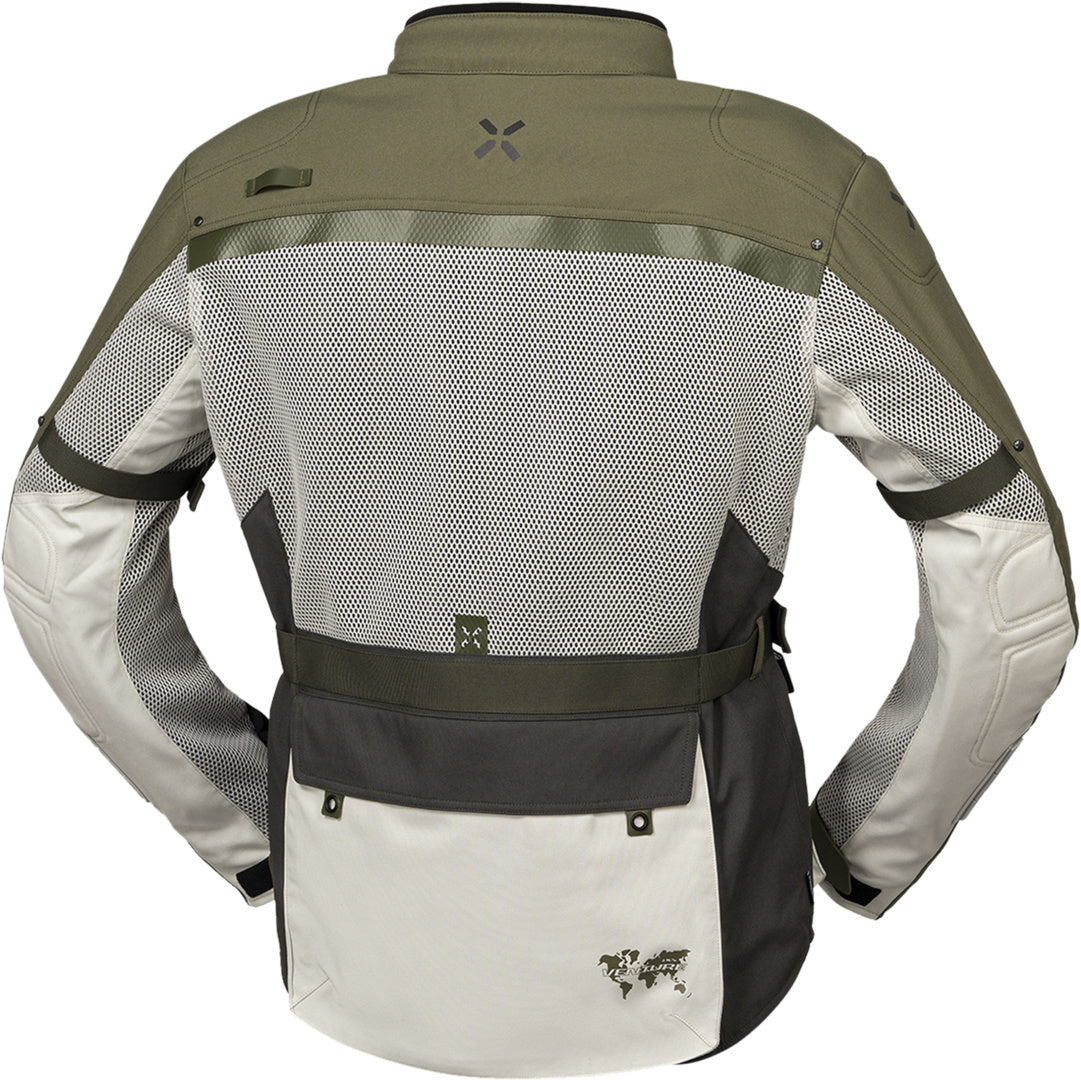 iXS Venture-BigAir 1.0 Jacke hellgrau-oliv