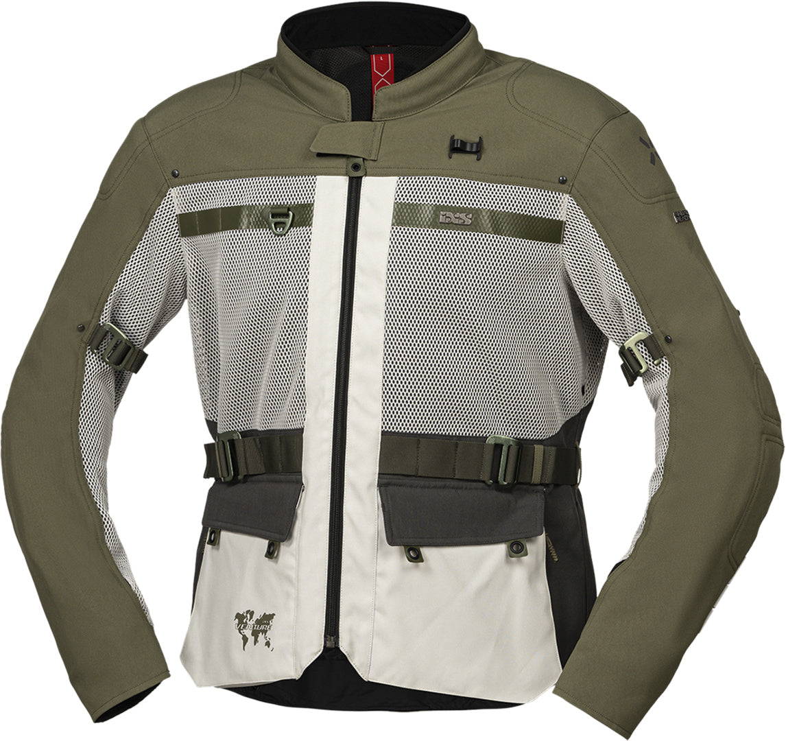 iXS Venture-BigAir 1.0 Jacke hellgrau-oliv