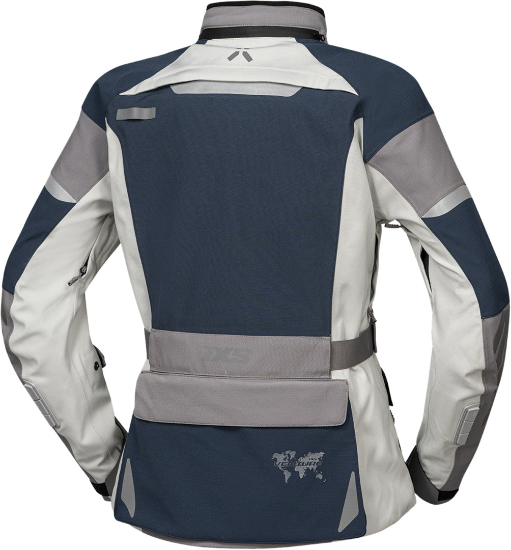 iXS Damen Venture-STX 1.0 Laminatjacke blau-hellgrau