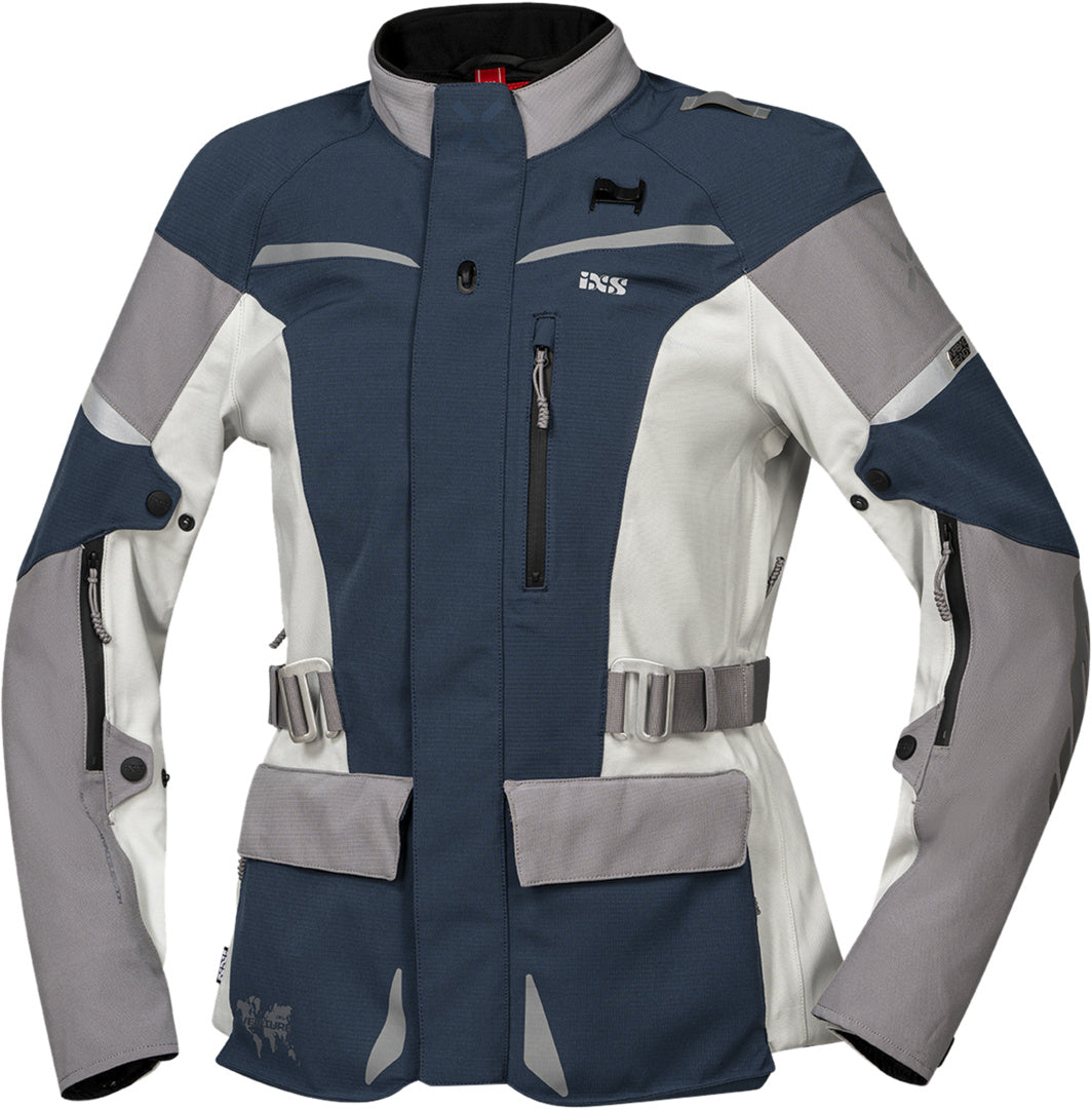 iXS Damen Venture-STX 1.0 Laminatjacke blau-hellgrau