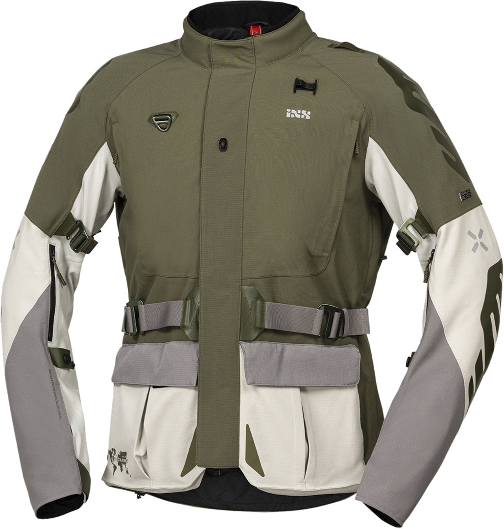 iXS Venture-STX 1.0 Laminatjacke hellgrau-oliv
