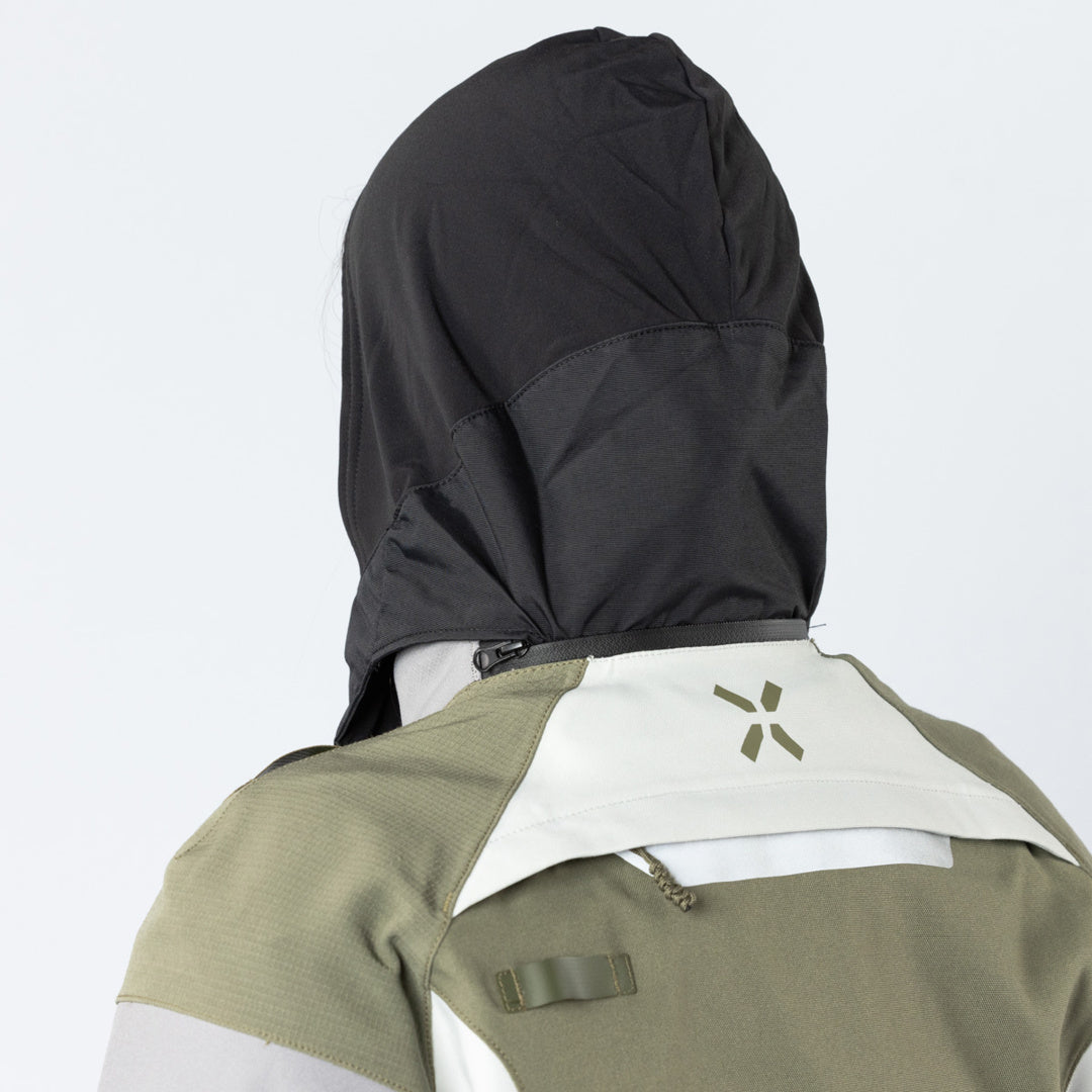 iXS Damen Venture-STX 1.0 Laminatjacke hellgrau-oliv