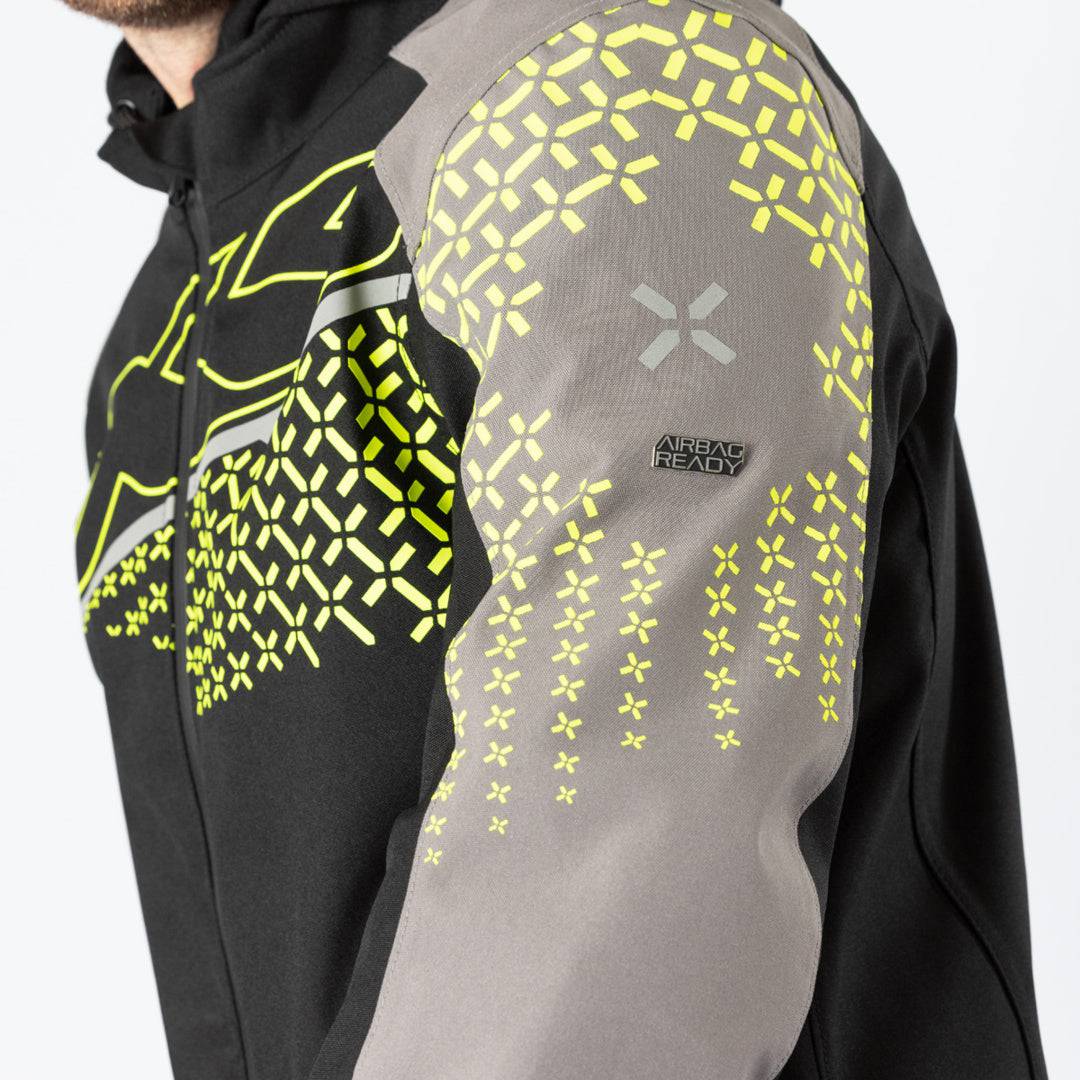 iXS Rapid-STX 1.0 Laminatjacke anthrazit-lime
