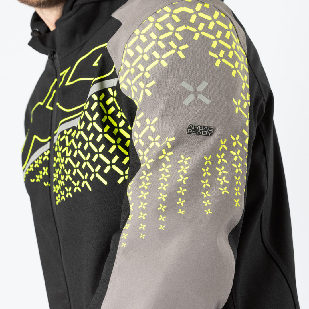 iXS Rapid-STX 1.0 Laminatjacke anthrazit-lime