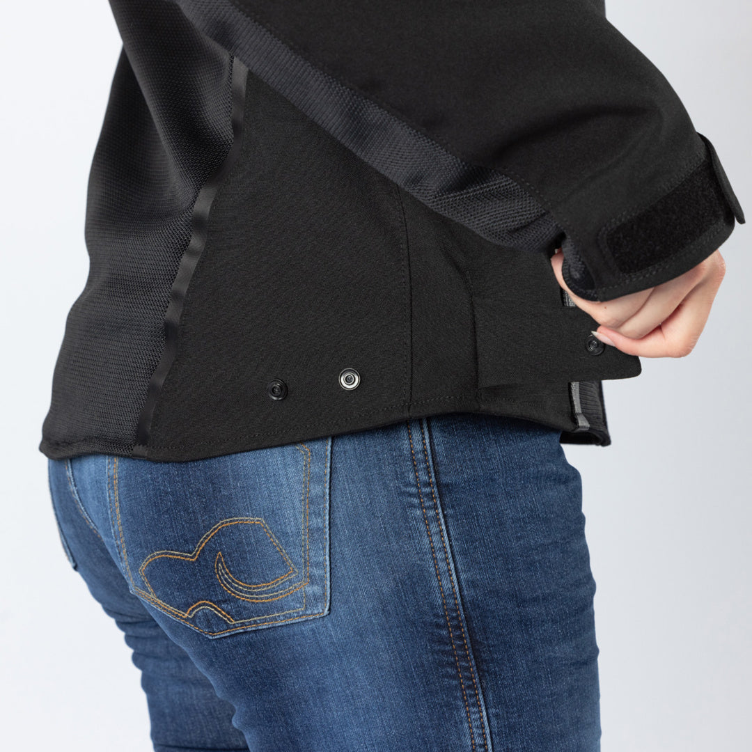 iXS Damen Oxy-Air Jacke schwarz