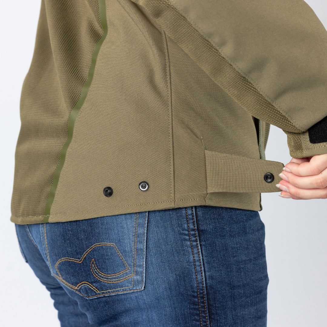 iXS Damen Oxy-Air Jacke olive