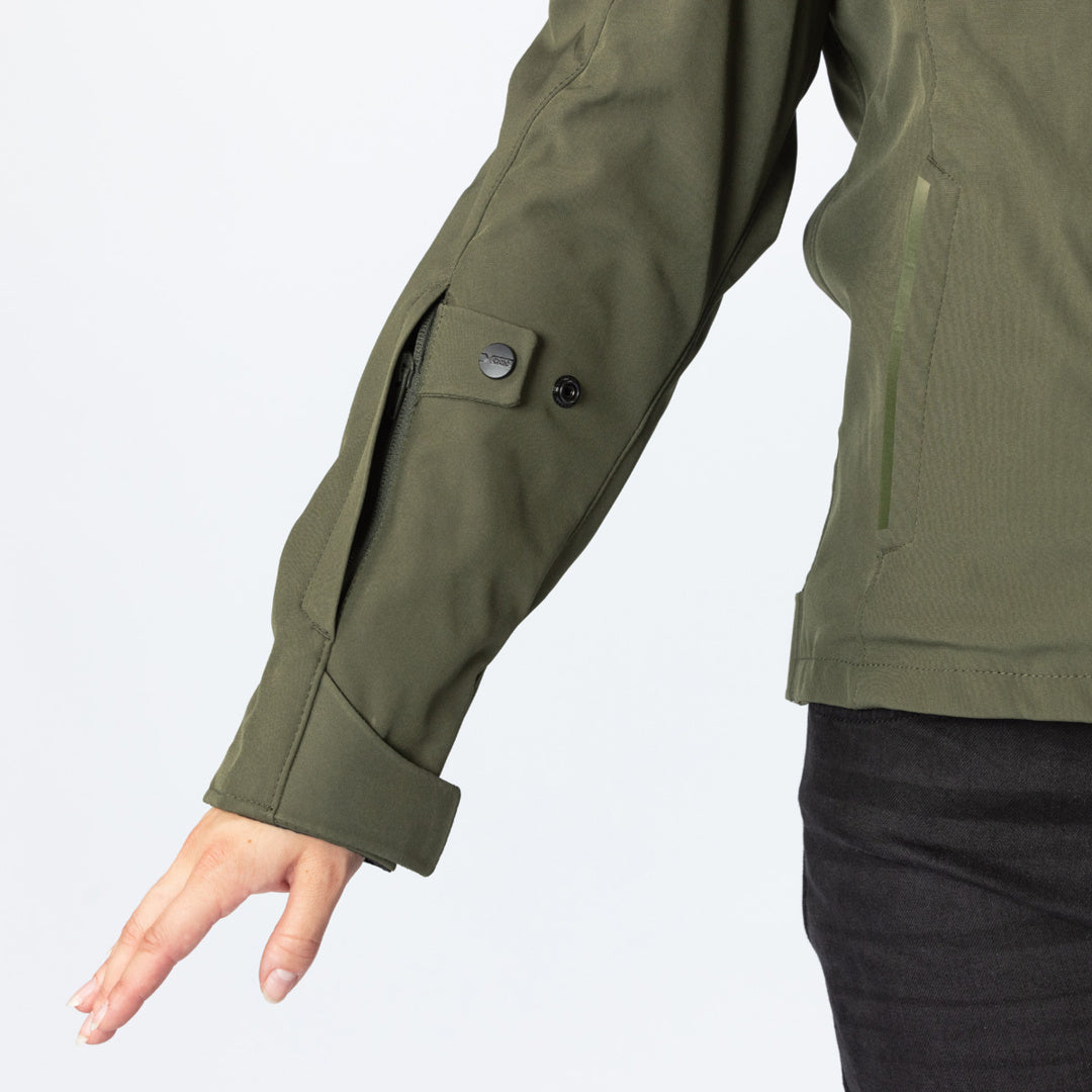 iXS Classic Damen SO Jacke Moto 2.0 olive
