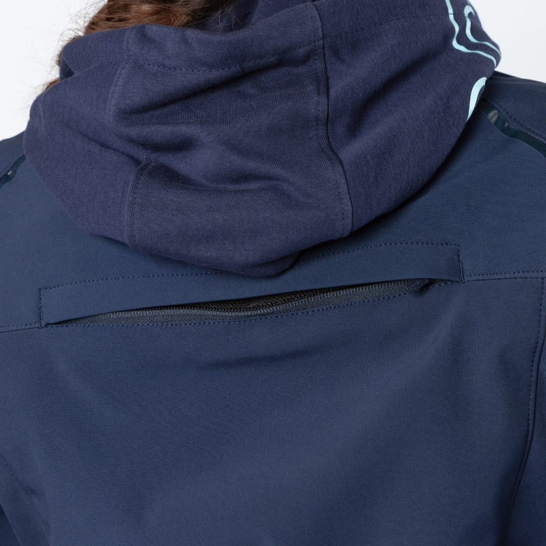 iXS Classic Damen SO Jacke Moto 2.0 blau