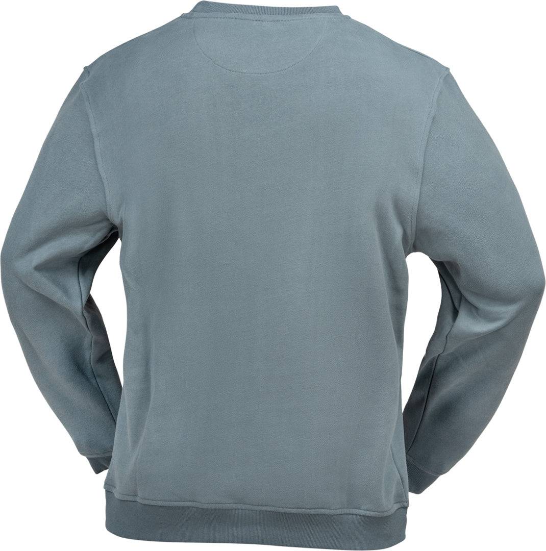 iXS 1.0 Sweater in Blau-Grau, Freizeitbekleidung, bequem und stylisch, mit weichem Stoff und klassischen Design.