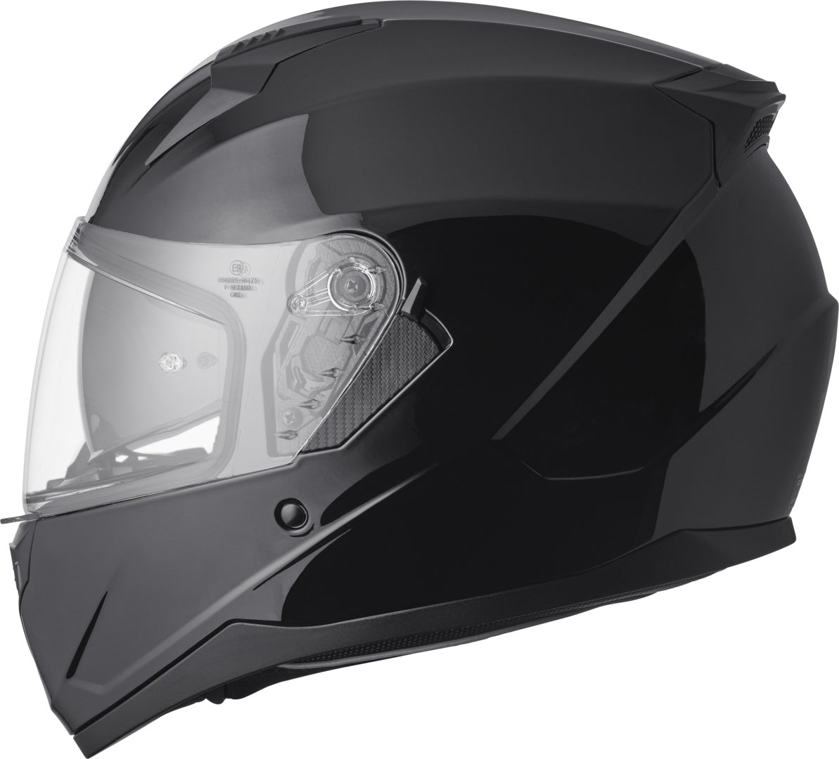 Gms Integralhelm Hexago schwarz
