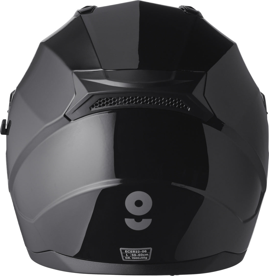 Gms Integralhelm Hexago schwarz
