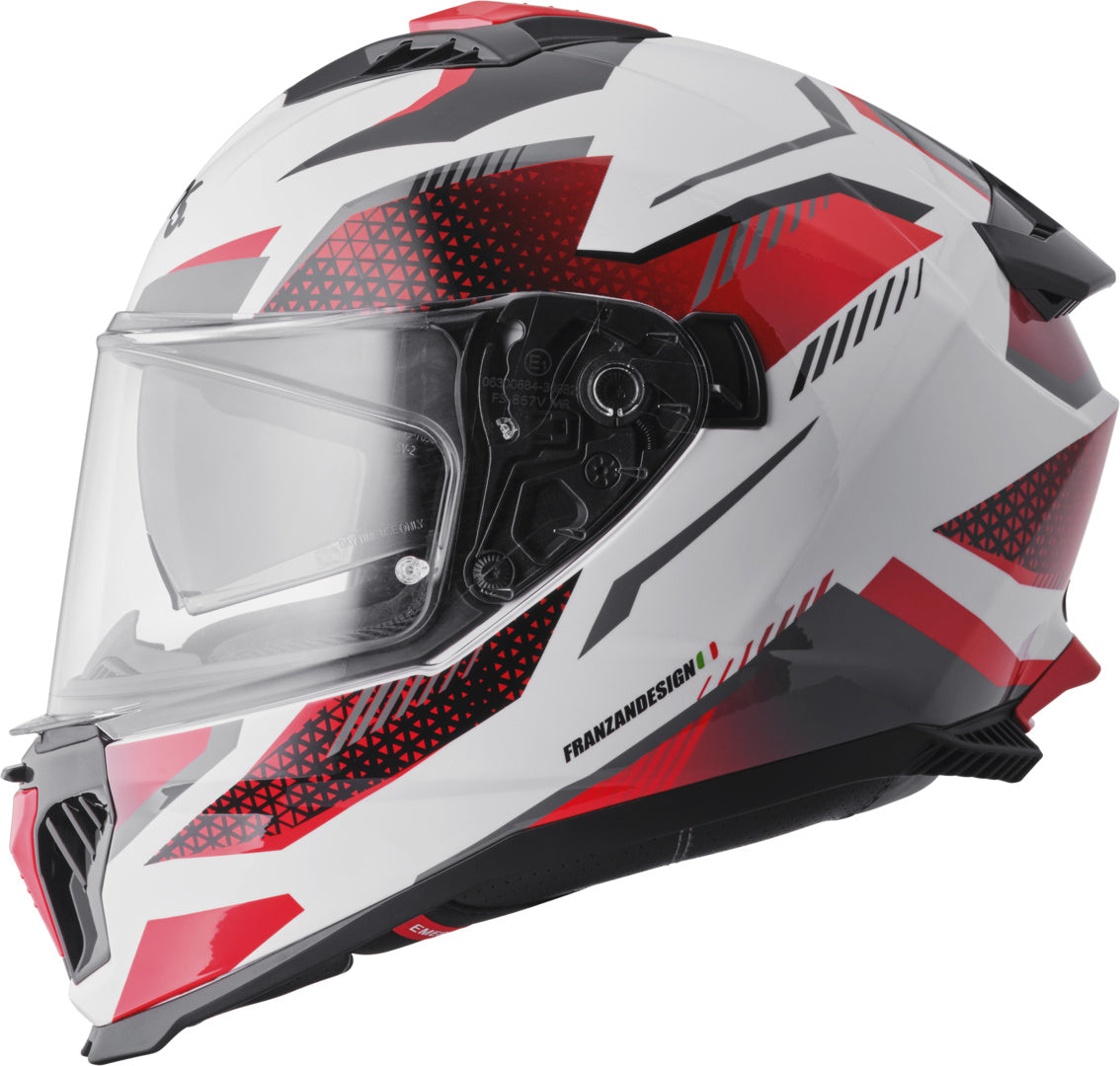 Gms Integralhem Gelero weiss-rot-grau
