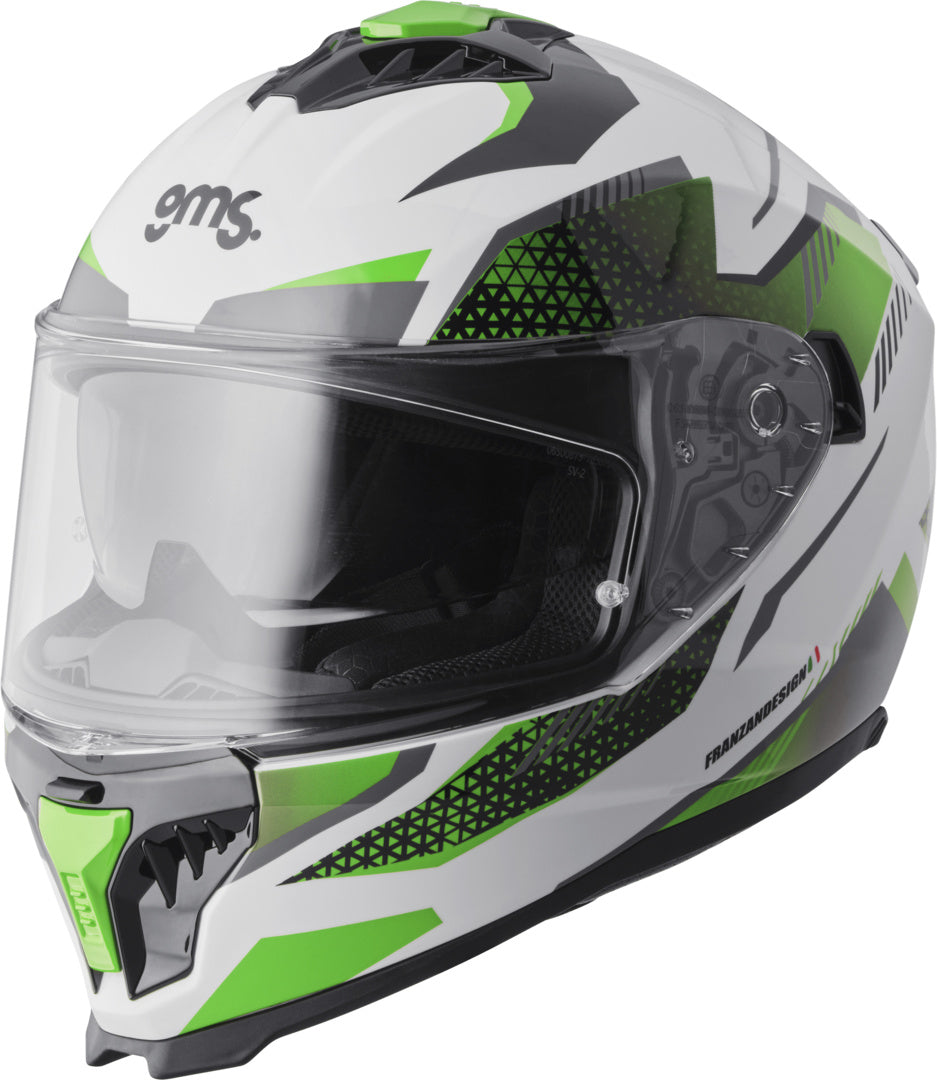 Gms Integralhem Gelero weiss-grün-grau