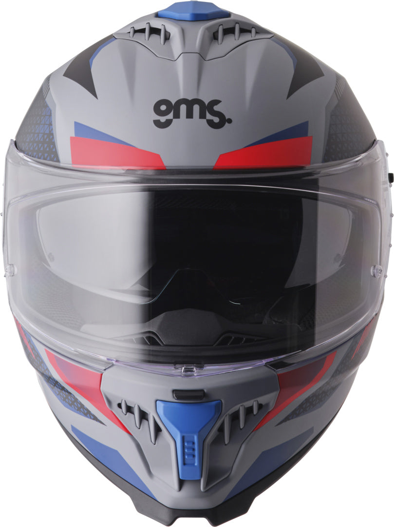 Gms Integralhem Gelero matt grau-blau-rot