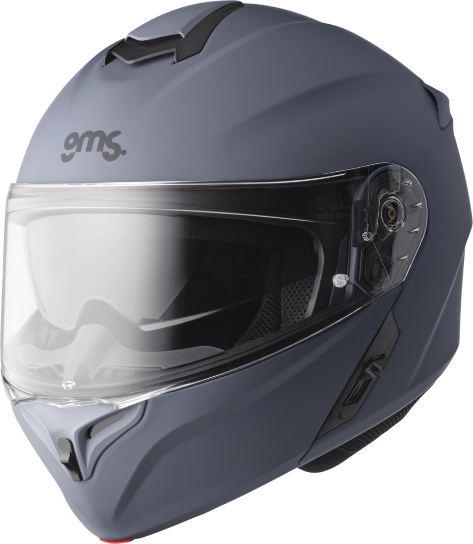 Gms Klapphelm Aperio grau matt